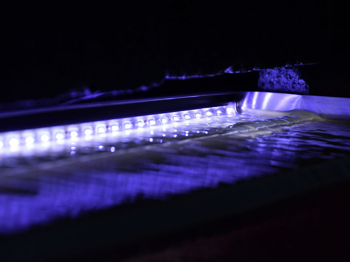 Köhko LED-Beleuchtung Leiste 15 cm wasserdicht für Wasserfall Alberta (15-150 cm), 15 CM Led-leiste