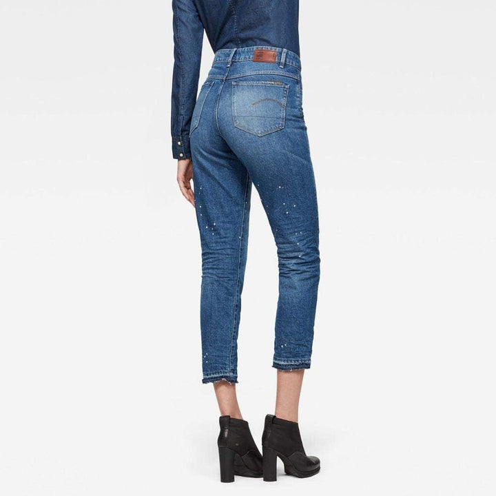 G-STAR RAW Damen Jeans 3301 Ultra High Waist Straight RippedG-STAR RAW Damen Jeans 3301 Ultra High W