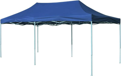 vidaXL Falt Pavillon 3x6 m Blau Partyzelt Festzelt Gartenzelt Pavillion Zelt One size Blau, One size