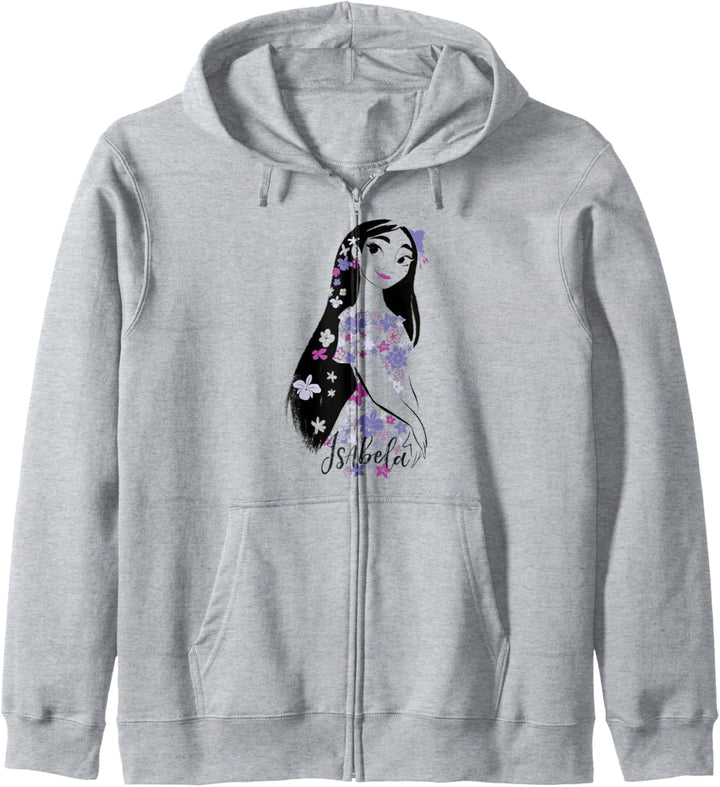 Disney Encanto Isabela Floral Fill Dancing Dress Kapuzenjacke