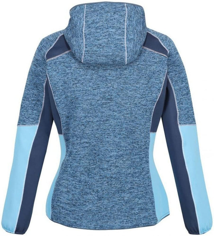 Regatta Strickfleecejacke Damen mit Kapuze 40 Schwarz, 40 Schwarz