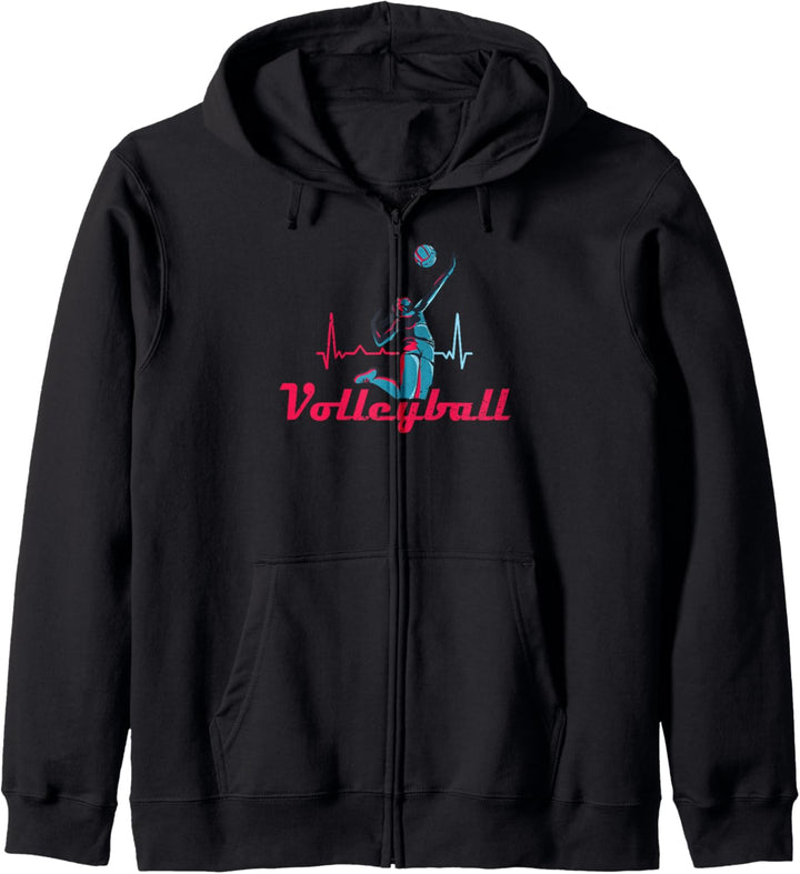 Volleyball Kapuzenjacke