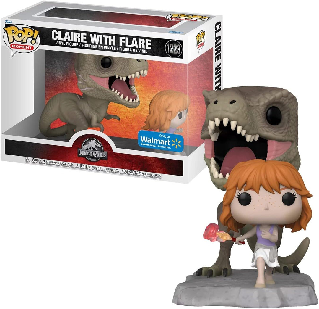 Funko Pop! Movie Moment: Jurassic World - Claire with Flare #1223 - Vinyl Figure