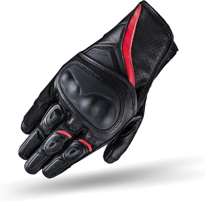 SHIMA SPARK 2.0 Motorradhandschuhe Herren | Touchscreen, Sommer, Sport Leder Handschuhe mit TPU Knöc
