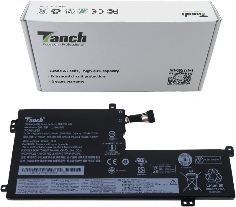 Laptop-Akku L18C3PF2 L18M3PF2 L18D3PF1 L18L3PF1 für Lenovo Ideapad L340 L340 17API V155 V340-17 V340