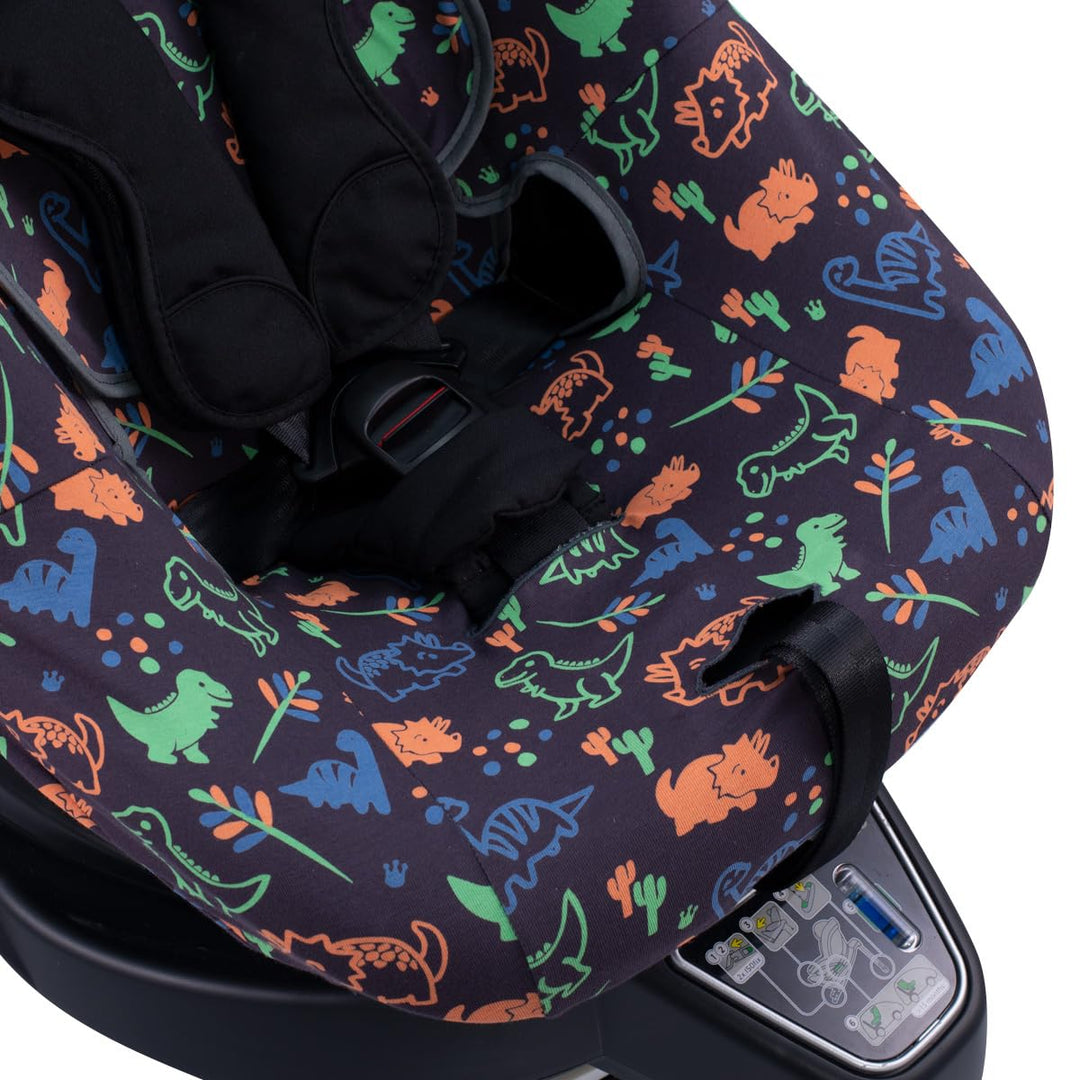 JYOKO KIDS Bezug Kompatibel mit Besafe Izi Turn B I-Size (Happy Dino)