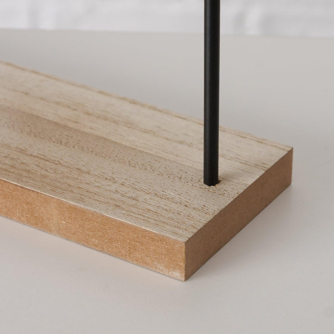 Boltze Home Minimalistische Weihnachtskrippe NATOS, 11 Figuren