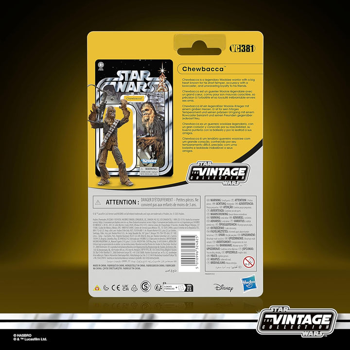 Star Wars The Vintage Collection Chewbacca, Neue Hoffnung Premium Action-Figur (9,5 cm)