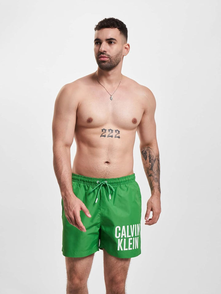 Calvin Klein Herren Medium Drawstring S Grün (Green Apple), S Grün (Green Apple)