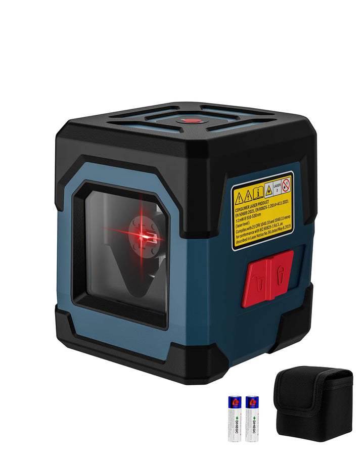 Laser Wasserwaage, RockSeed Kreuzlinienlaser mit Selbstnivellierung, Vertikale und Horizontale Linie