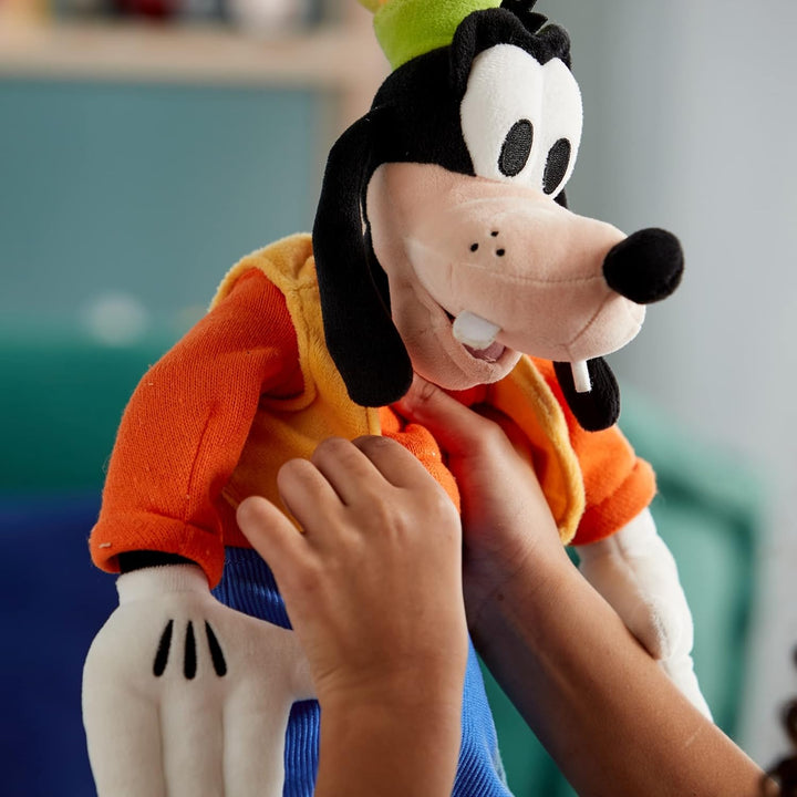Disney Store Goofy Offizielles mittelgrosses Kuscheltier für Kinder, 50 cm, Kuscheltier mit gestickt
