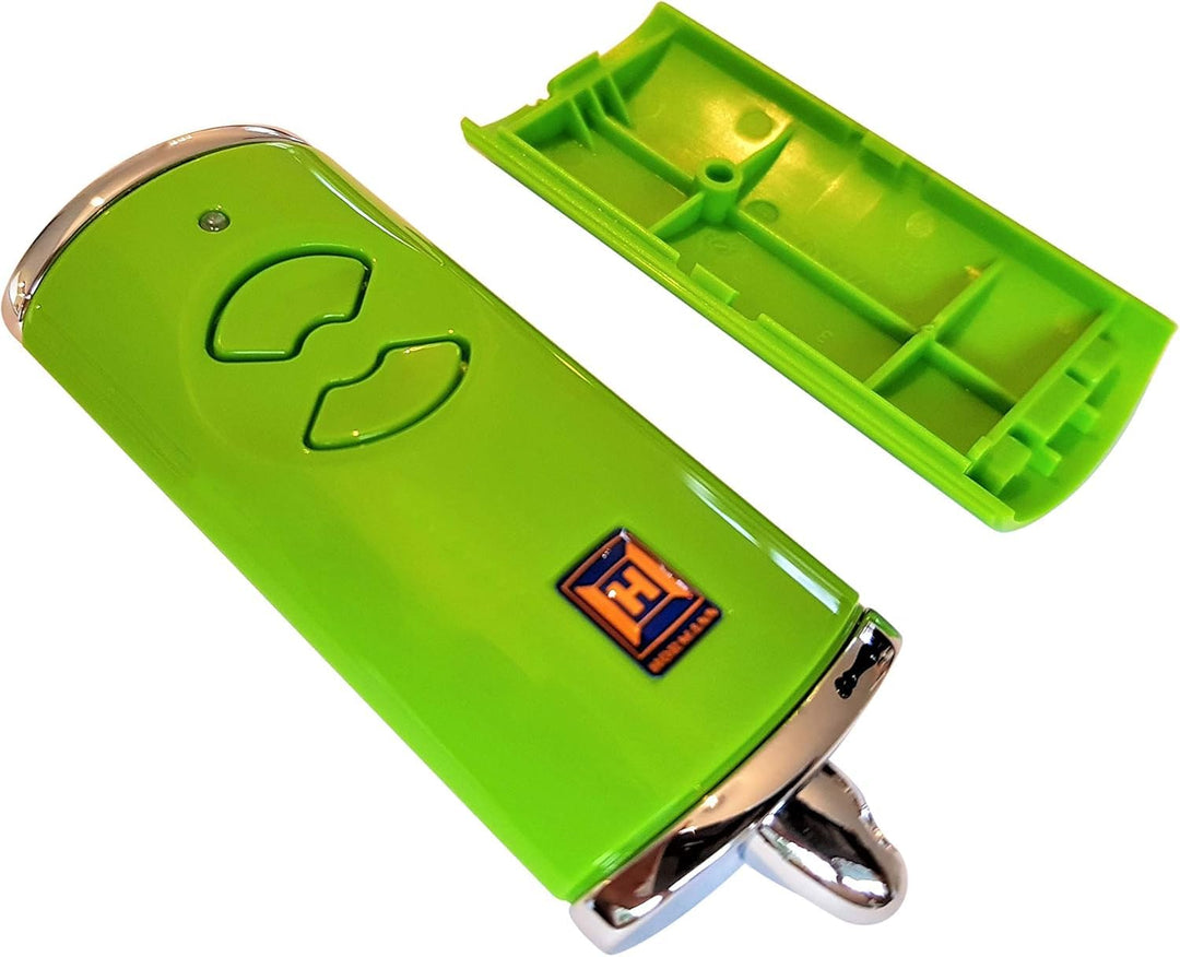 Hörmann Handsender Cover HSE2BS grün Leer Gehäuse ohne Batterie ohne Platine Ersatzteil Ober- und Un