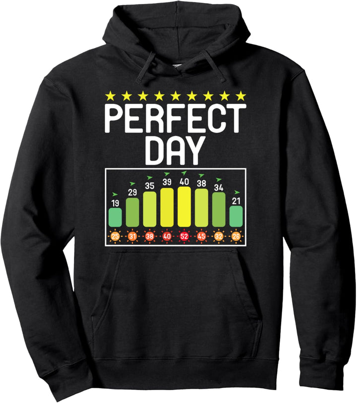 Perfekt Windsurfen Tag Sommer Sailboarder Kitesurfer Pullover Hoodie