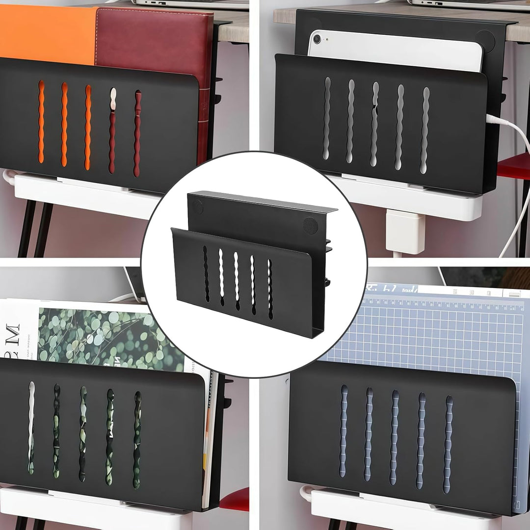 30×20×4.1cm PC Halterung Schreibtisch: Laptop Halterung Schreibtisch, Seitenaufbewahrung Seitenständ