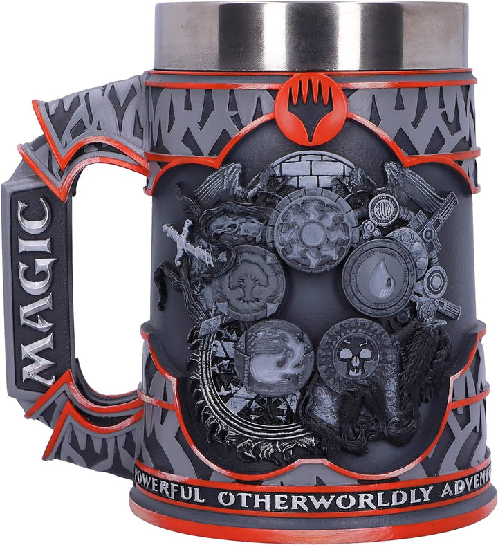 Nemesis Now Magic The Gathering Bierkrug, 5 Farben, Grau, 15.5cm, B5348S0