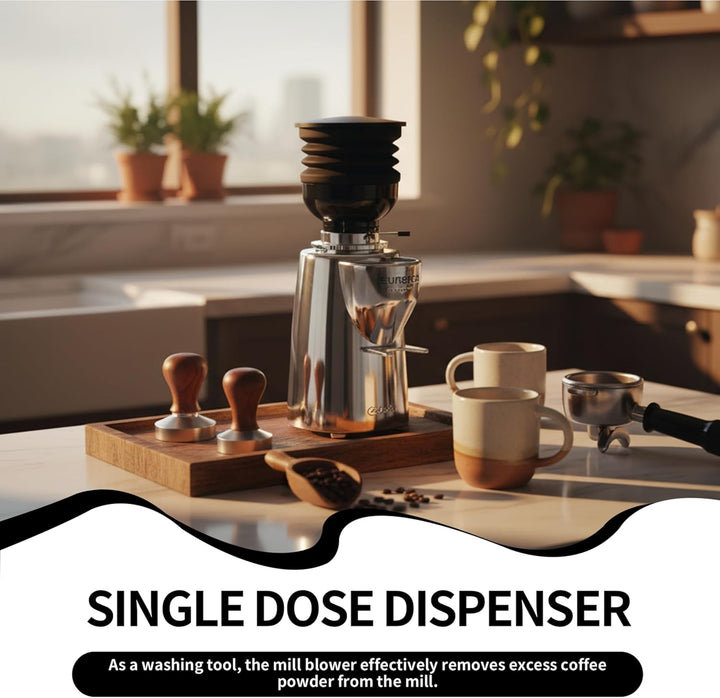 Single Dosis Hopper, Kaffee -Hopper Single Dosis Hopper Mühle Kaffeemühle Accessoires mit Bellow Abs
