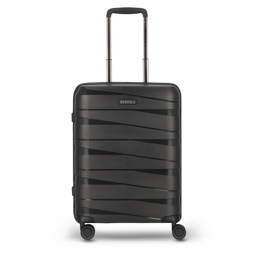 REDOLZ Hartschalen Kabinen-Koffer | Kleiner Trolley 40 x 20 x 55 cm aus hochwertigem, leichtem Polyp