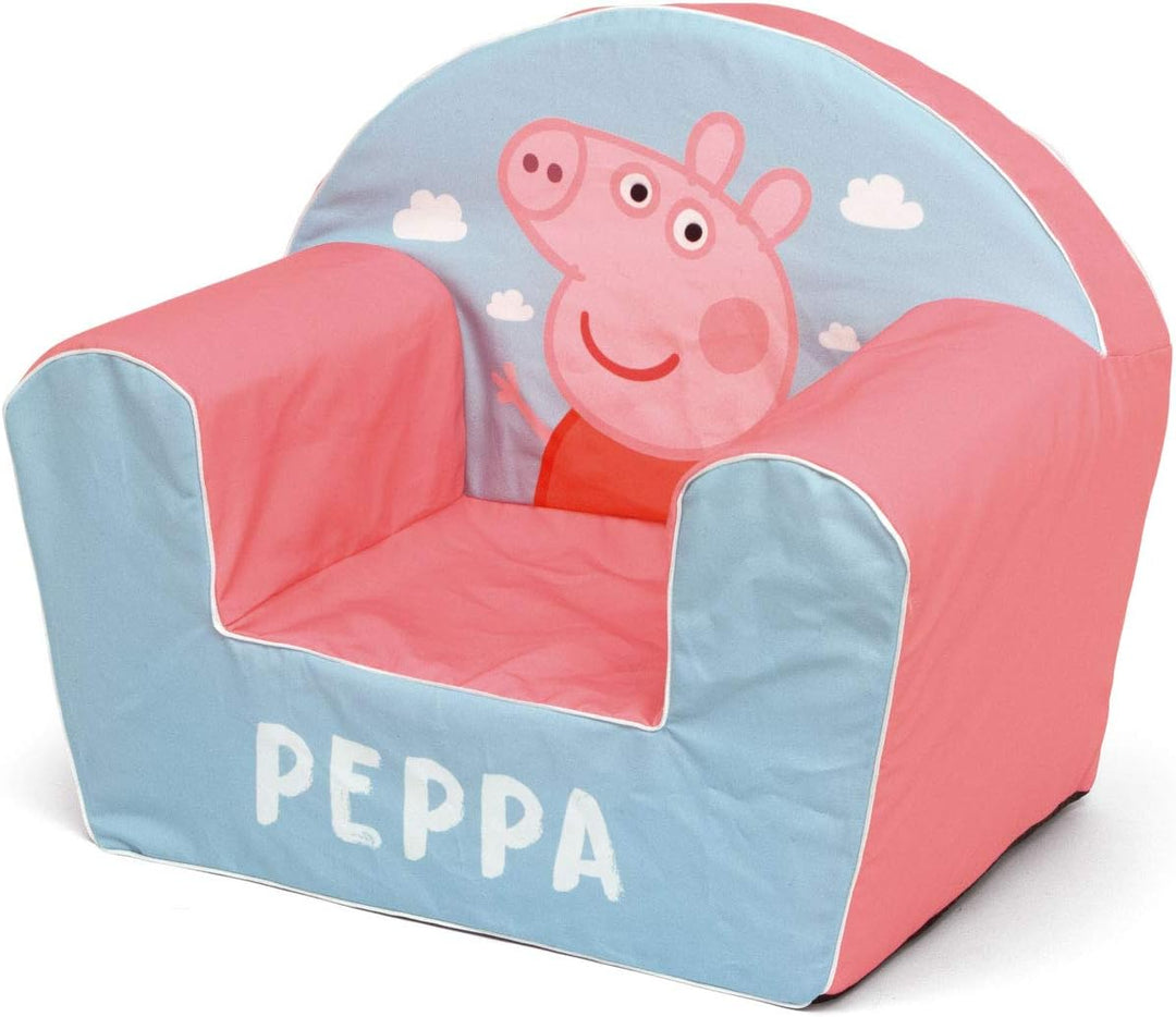 ARDITEX AD-PP13036 Chaises Longues, Holz Polyester, Peppa Pig, único, Peppa Pig
