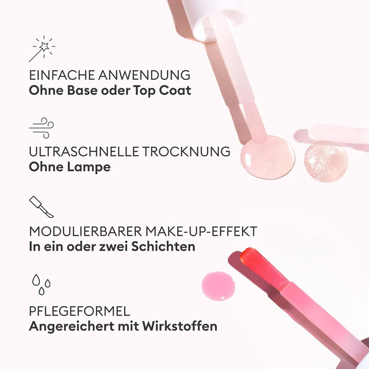 Manucurist Active Icons Trio Nagellack Weihnachtsset – Active Glow Blueberry, Active Shine, Active P