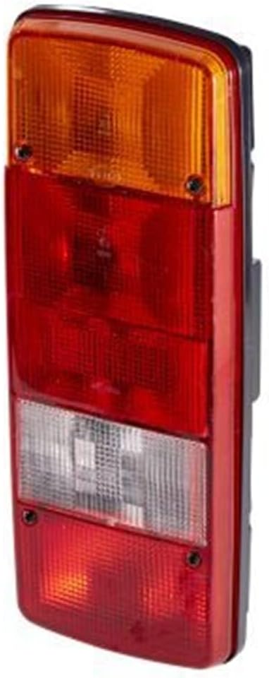 HELLA - Heckleuchte - Glühlampe - 12/24V - Einbau/geschraubt - Lichtscheibenfarbe: mehrfarbig - Stec