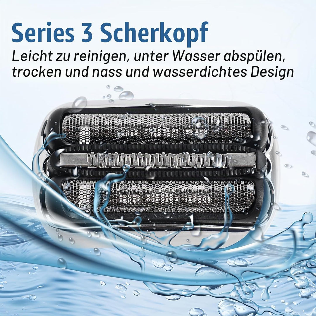 Series 3 Scherkopf 21S Ersatzrasierkopf Kompatibel mit Series 3 Männer Rasierer Scherkopf Rasierkopf