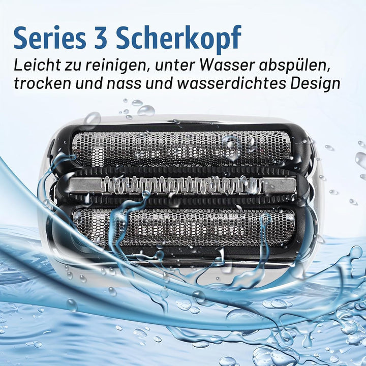 Series 3 Scherkopf 21S Ersatzrasierkopf Kompatibel mit Series 3 Männer Rasierer Scherkopf Rasierkopf