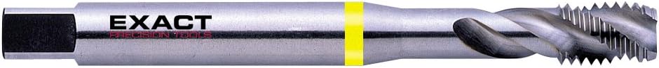 Exact 05117 Maschinengewindebohrer - Satz M3-12 in HSS-E 35° RSP 7-teilig DIN 371/376 inkl. Handbuch
