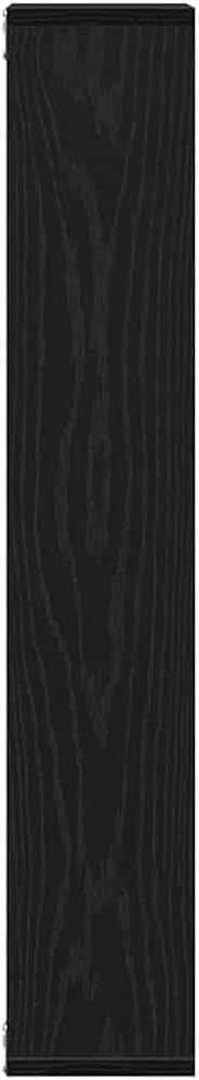 vidaXL Wandregal Schwarze Eiche 36 x 16 x 90 cm Holzwerkstoff, Schwarze Eiche