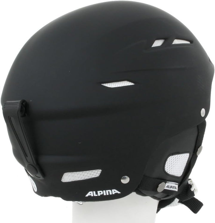 Alpina Unisex – Erwachsene Biom Skihelm 54-58 cm Black Matt, 54-58 cm Black Matt