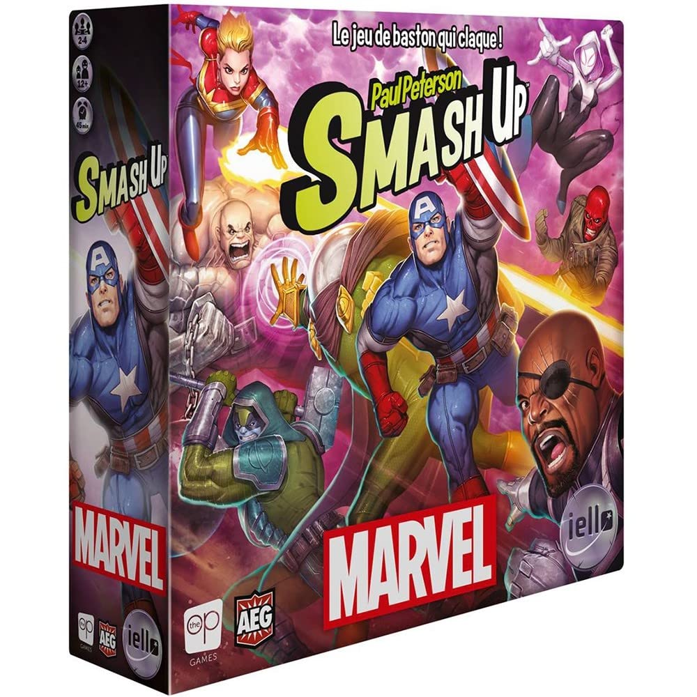 Iello Spiel - Smash Up Marvel (Base)