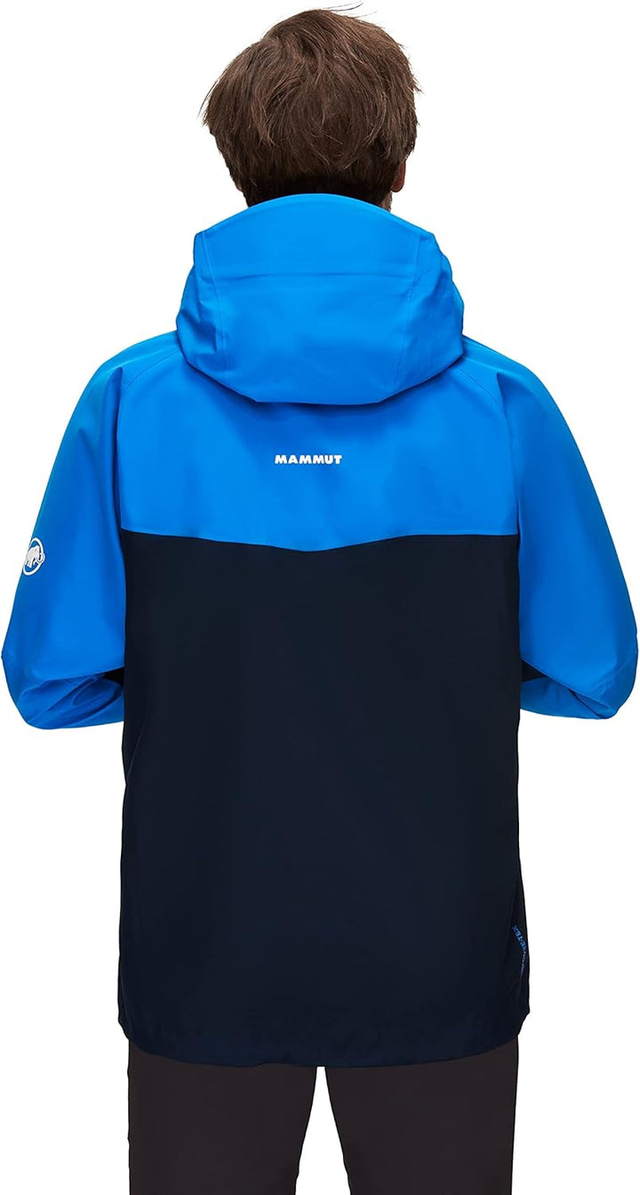 Mammut Herren Crater Hooded Hardshelljacke mit Kapuze XL marine-ice, XL marine-ice