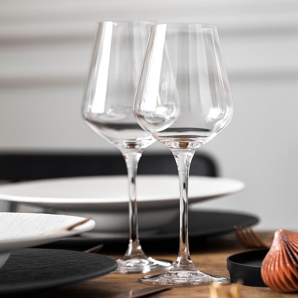 Villeroy &amp; Boch 11-3667-8110 La Divina Rotweinkelch, Glas, transparent, 4 Stück (1 Packung) (Verpack