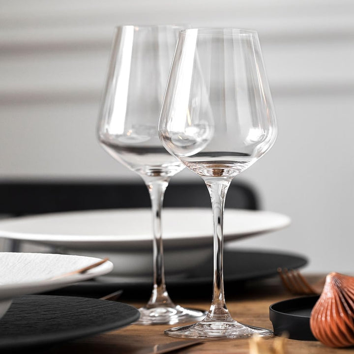 Villeroy &amp; Boch 11-3667-8110 La Divina Rotweinkelch, Glas, transparent, 4 Stück (1 Packung) (Verpack