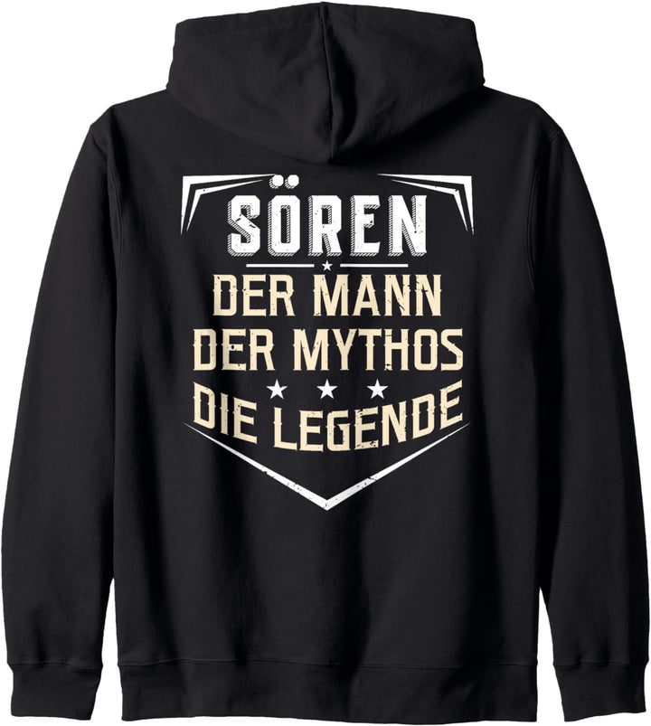Sören Der Mann Der Mythos Die Legende Vorname Kapuzenjacke