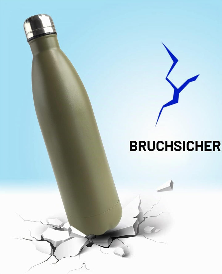Diversion Wasserflasche aus Edelstahl mit Verstecktem Platz für Diskreter Köder, für Reisen oder zu