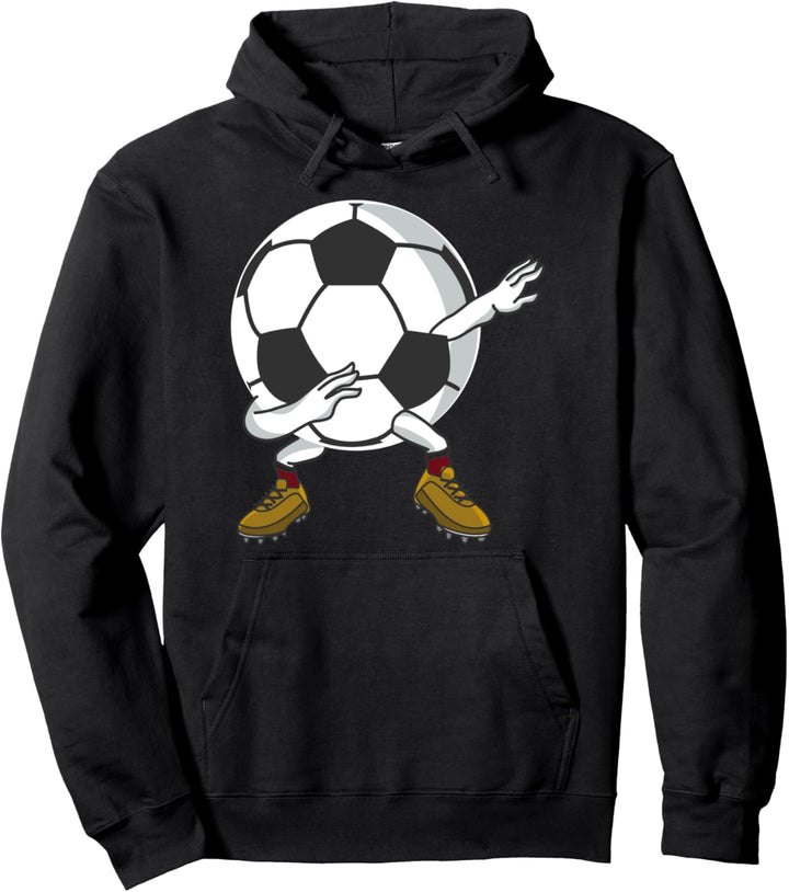 Fussballer Stürmer Torwart Sport Lustiger Dabbing Fussball Pullover Hoodie
