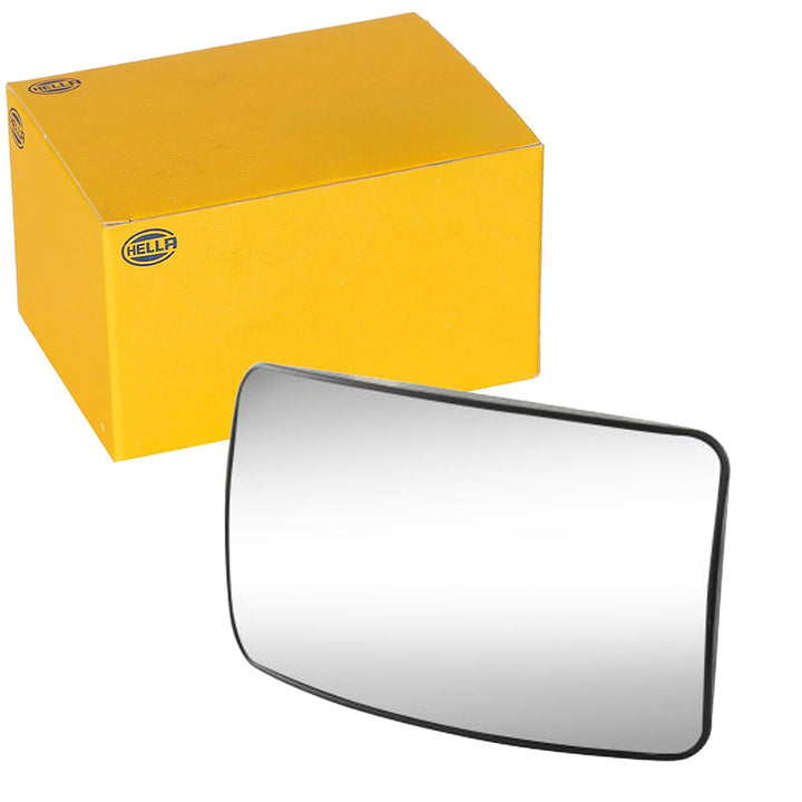 HELLA - Aussenspiegel - Kunststoffgehäuse - schwarz - Breite: 205mm - Höhe: 125mm - beidseitig - 8SB