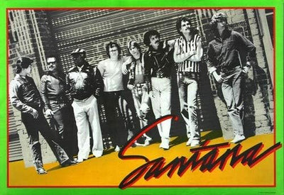 Santana - Shangó, 1982 » Konzertplakat/Premium Poster | Live Konzert Veranstaltung | DIN A1 «