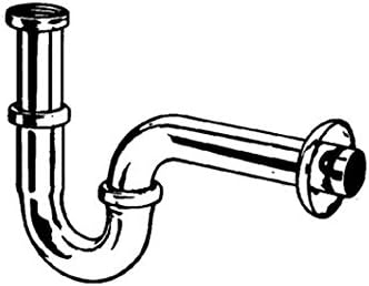 KLUDI Bad Sifone 1025005-00 Kludi 5/4" x 32 mm Röhrensiphon, 1 - Pack