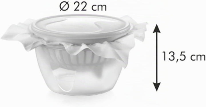 Tescoma Set für die Zubereitung von cremigem Käse Della CASA, Gelb Cremiger Käse, Cremiger Käse