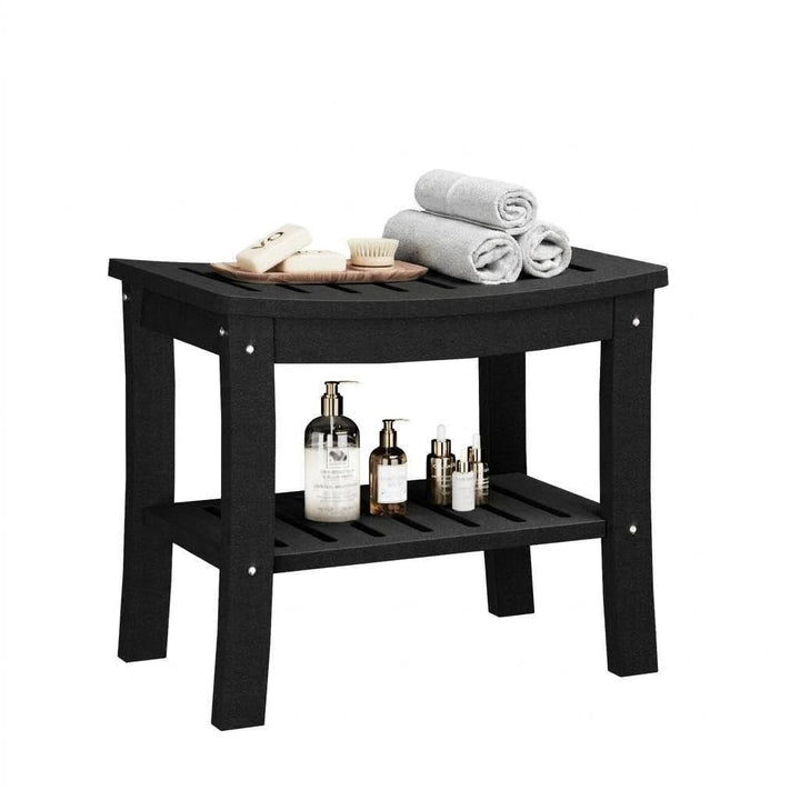 Duschbank Mit Ablagefach, Duschbank Für Die Dusche Zum Sitzen, Wasserdichter Duschhocker/Stuhl/Sitz