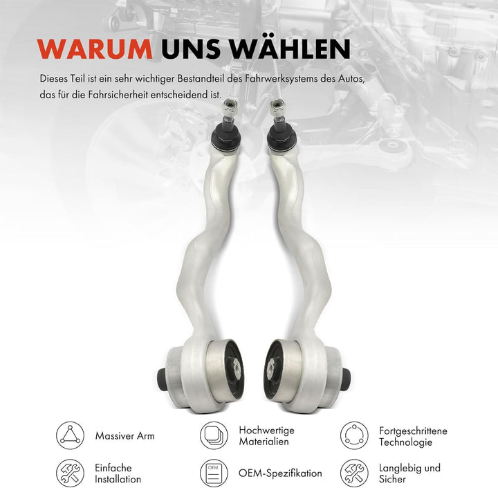 Frankberg Querlenker Vorne Links Rechts Kompatibel mit 1er F20 F21 2 F23 F22 F87 3 Gran Turismo F34