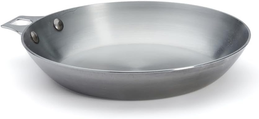 De Buyer Eisenpfanne, Edelstahl, Silber, 24 cm 27.9 x 20.1 x 10.9 cm, 27.9 x 20.1 x 10.9 cm