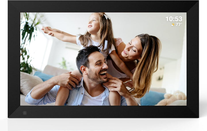 Cytem Digitaler Bilderrahmen 15.6 Zoll mit WLAN & Frameo, Anti-Glare Matt, 64GB Speicher, Bewegungss
