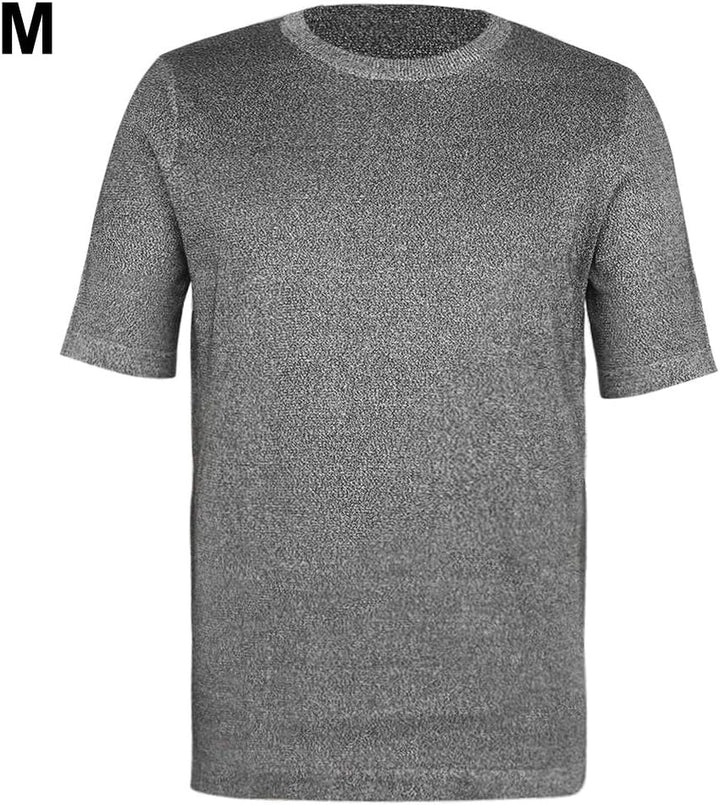 Stufe 5 Schutz-T-Shirts Robuste schnittfeste Kleidung Schnittfeste Sicherheits-Kurzarm-Hals-Schnitts