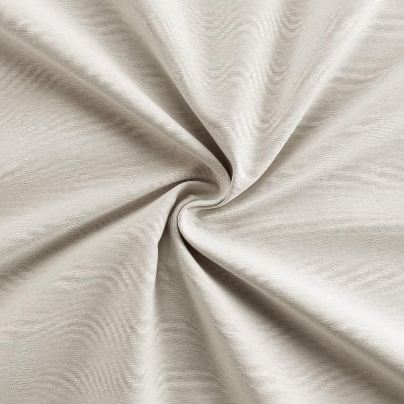 Betthusse 160x200 Beige – 4 Rüschen von 30 cm für Bett 160 x 200 cm – Bettüberwurf 160 x 200 cm – Be