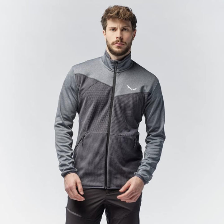 Salewa Herren Puez Hybrid Pl M Fz Fleecejacken 3XL Ombre Blue/0910, 3XL Ombre Blue/0910