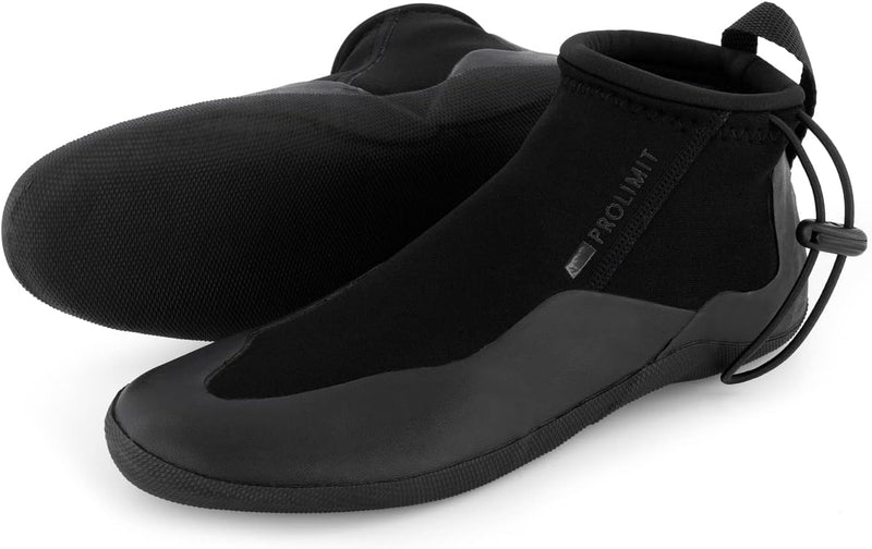 Prolimit Raider 2mm Neoprenanzug Schuh Schuh - Schwarz - Universeller runder Zehenschuh an unserem O