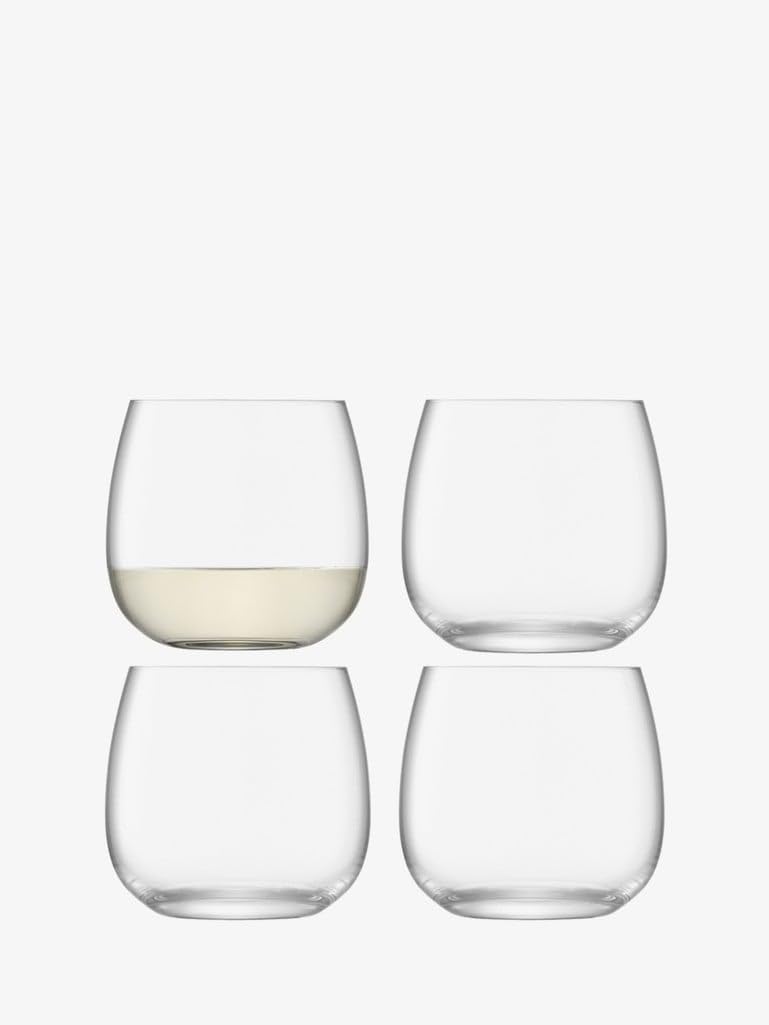 LSA Borough Weinbecher 370ml Klar x 4, 370ml