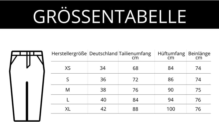 Jewelly Damen Boyfriend Stretch Jeans| Denim Hose für Frauen| 5-Pocket Bagggy Pants XS Light Wash, X
